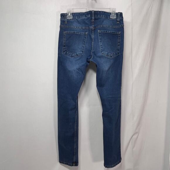 ⭐️Paper‎ Denim Men's Low Rise Skinny Denim Jeans 32x32( shortened to 30” ) - Picture 4 of 7